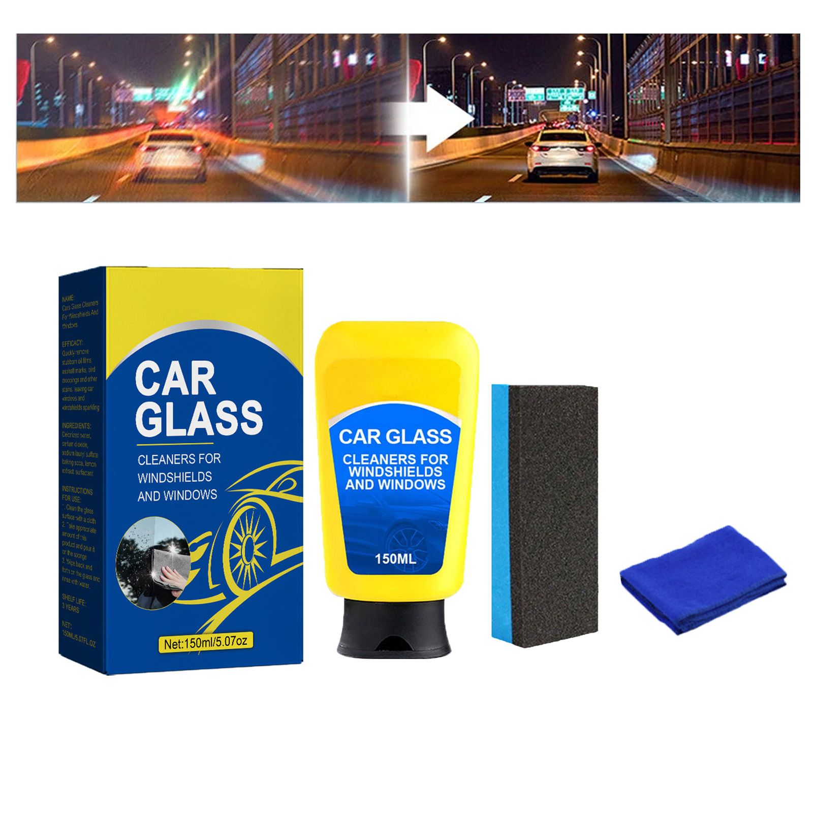 Car Glass Oil Film Cleaner, Sopami Car Coating Spray, Sopami Oil Film Emulsion Glass Cleaner Sopami Quick Effect Coating Agent, Waterless Wash Car Nano Ceramic Crystal Coating Spray Agent